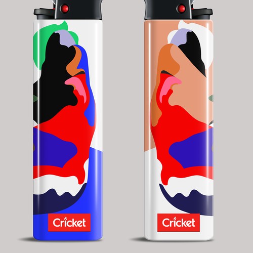 Limited Edition Cricket Lighters Illustrations