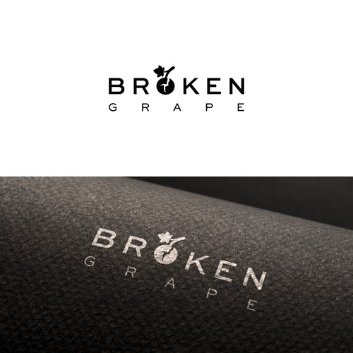 Brokene Grape Logo Design