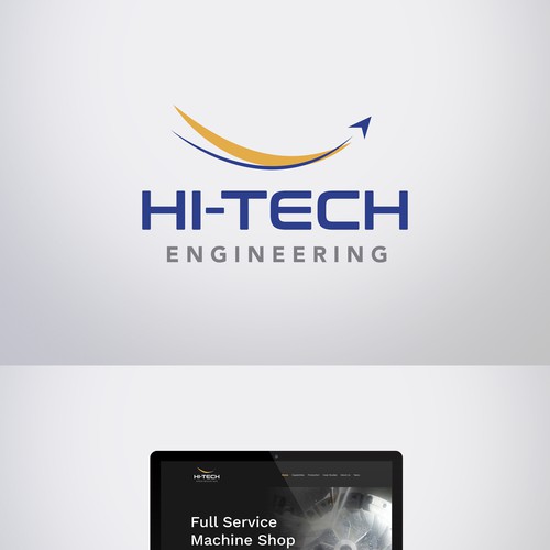 Hi-Tech Engineering Logo & Website
