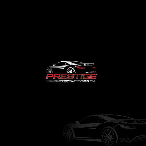 An eye catching logo for used car dealership