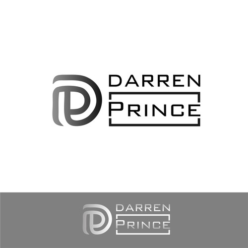 Bold logo concept for Darren Prince