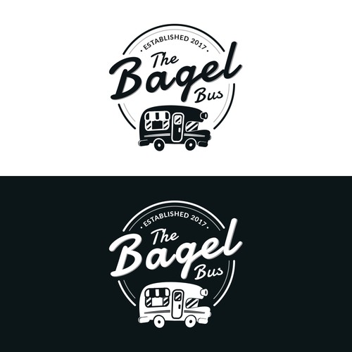 Logo Concept for The Bagel Bus