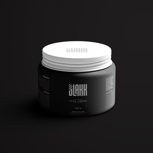 product label for blakk