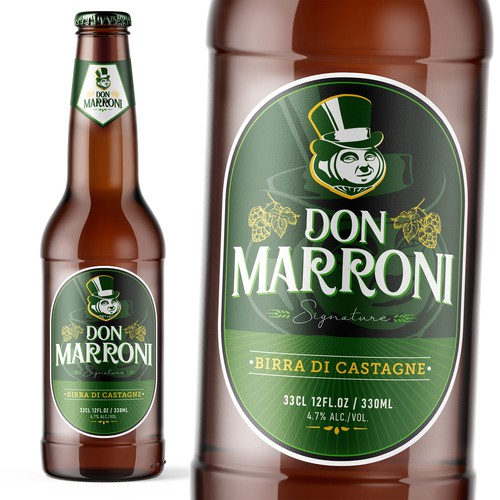 Don Marroni Beer Label