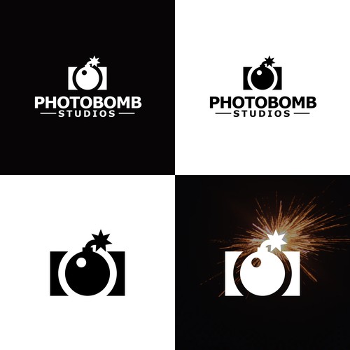 Photography Bomb Logo