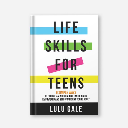 Design for e-book "Life Skills For Teens" Lulu Gale