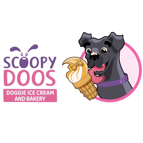 Dog Ice-Cream Mascot