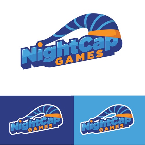 Fun logo for a mobile gaming company