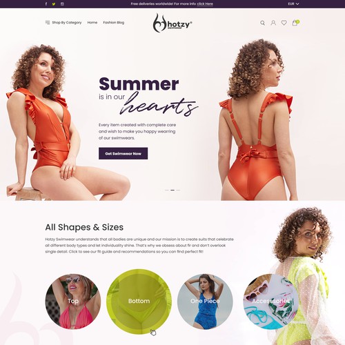 Restyle Swimwear website