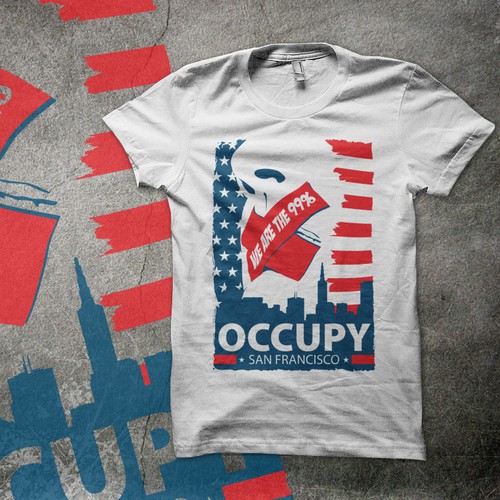 Occupy SF T-shirt Design