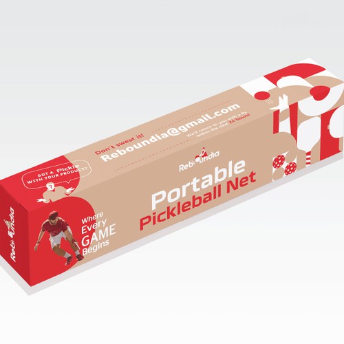Pickleball Packaging design 