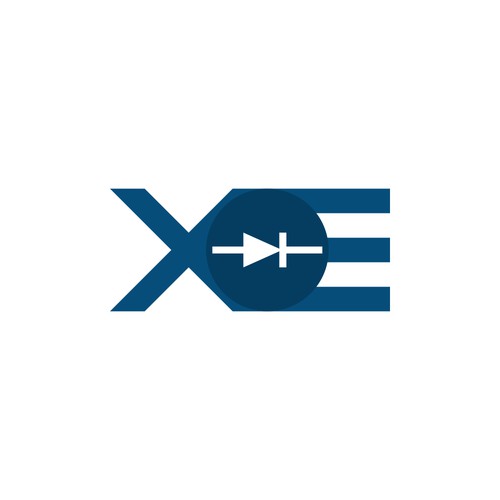 Logo concept for XOE, diode manufacturer