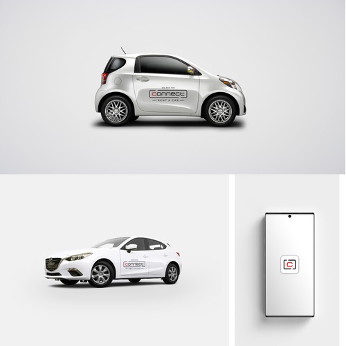 Innovative and Modern Logo for Connect - Rent A Car