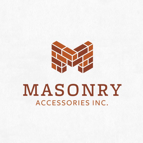 Logo for specialty masonry accessories supplier