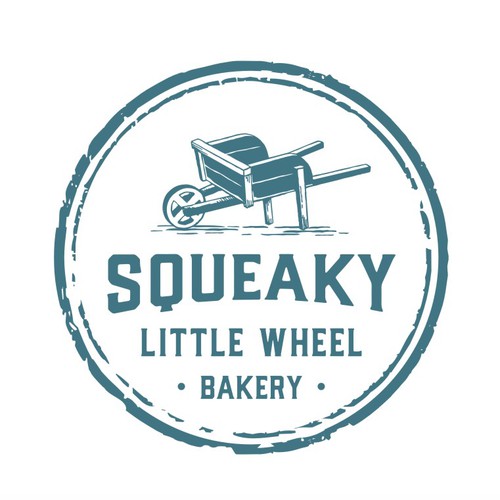 Squeaky Little Wheel Bakery logo