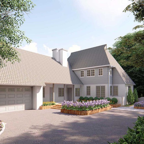 Update the outside house