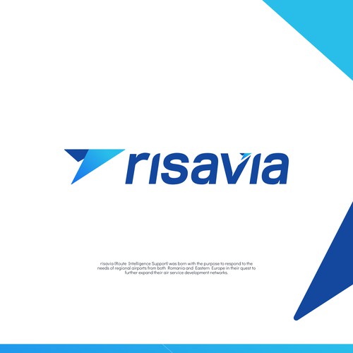 Fresh logo rebrand for an aviation consultancy firm