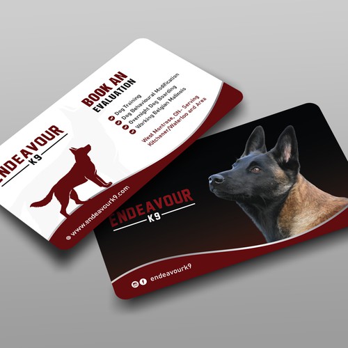 Dog Boarding, Training Breeding Business Card