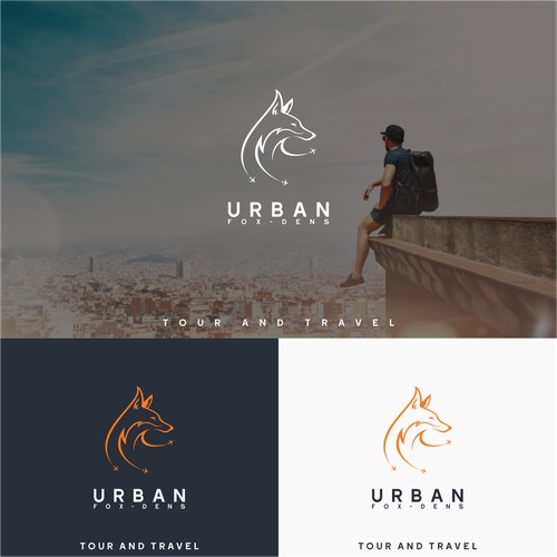 Urban Fox Dens Logo Design