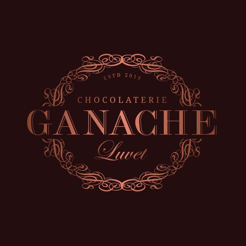 Logo design for Ganache Chocolate 