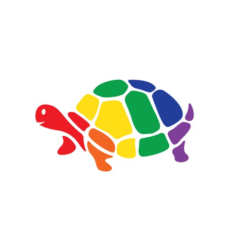 Rainbow turtle