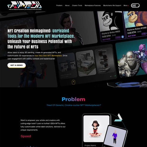 Flip-Tech Home page