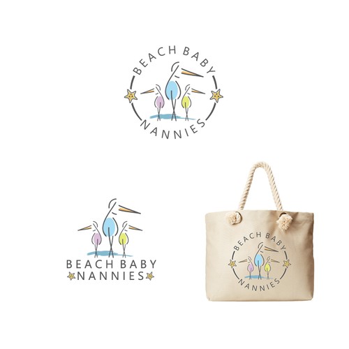 Beach Baby Nanny Logo