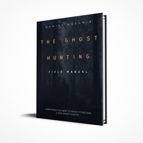 Book cover design for Ghost Hunters