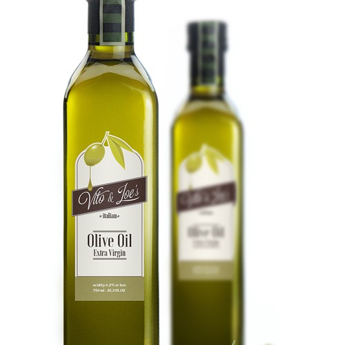 Label for olive oil