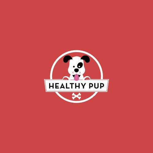 Healthy Pup Pet Supply Co Logo