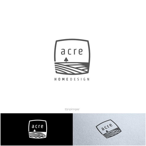 Create a logo for Acre. Building homes, delivering freedom.