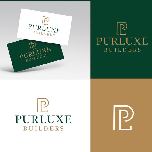 Sleek Logo Concept for Purluxe Builders