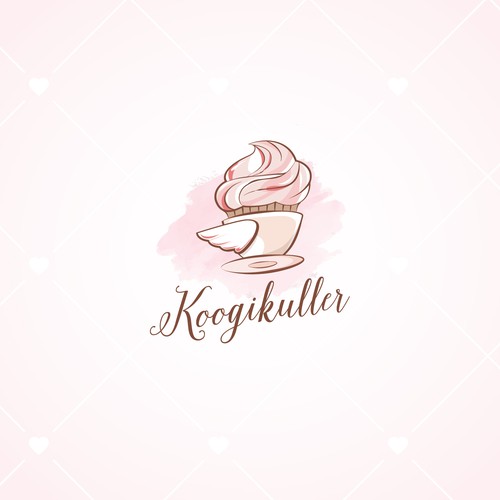 Logo for cupcake delivery company