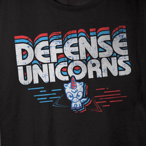T shirt design for Defense Unicorn
