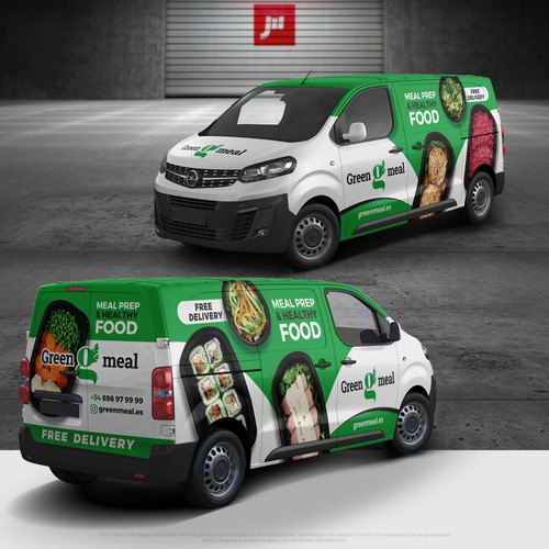 Food Delivery Van Design