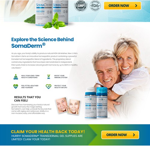 Landing page