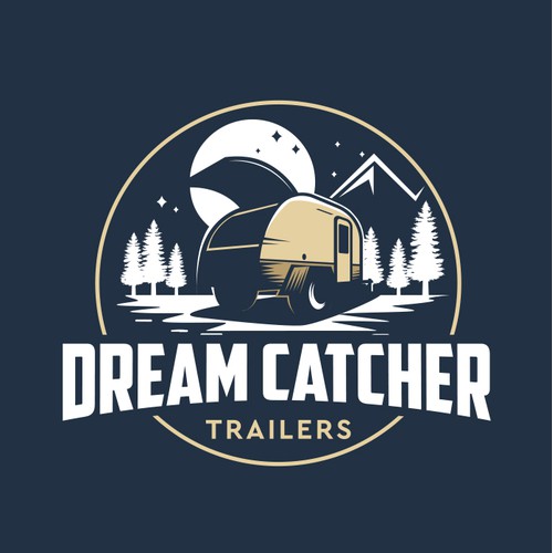 Dream Catcher Trailers-Logo for camping trailer hand crafted