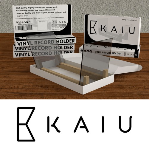 Concept design for vinyl holder box
