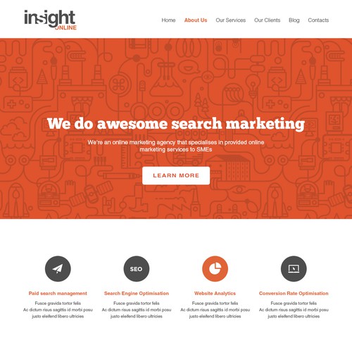 Insight Online Website Design