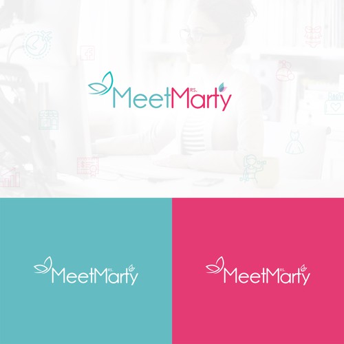 Logo Meet Mrs Marty