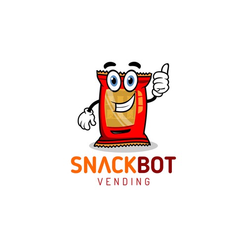 Logo for snack vending machines