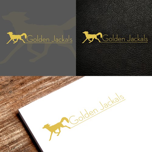The logo for the company Golden Jackals.