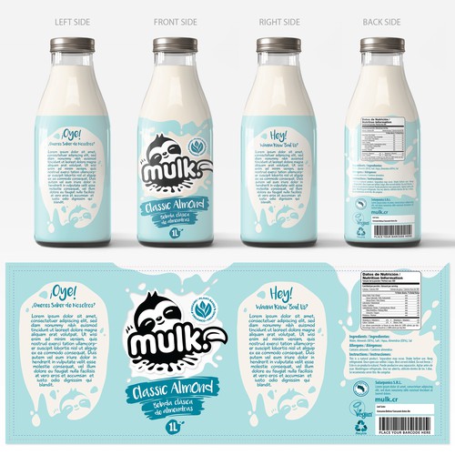 Mulk Label Design
