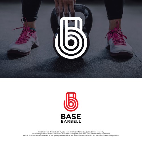 Logo Concept for BASE BARBELL