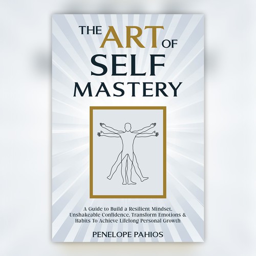 Powerful ebook cover design for the Art of Self Mastery