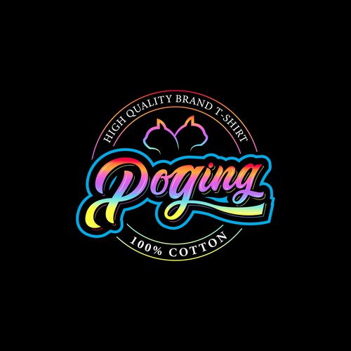 playful logo design for PoGing