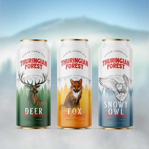 German Beer label Concept