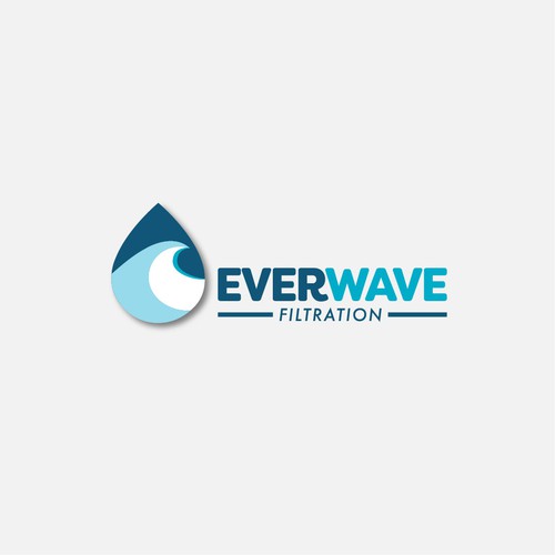 Crisp logo for water filtration company. 