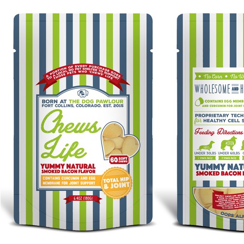 Dog Treats Packaging