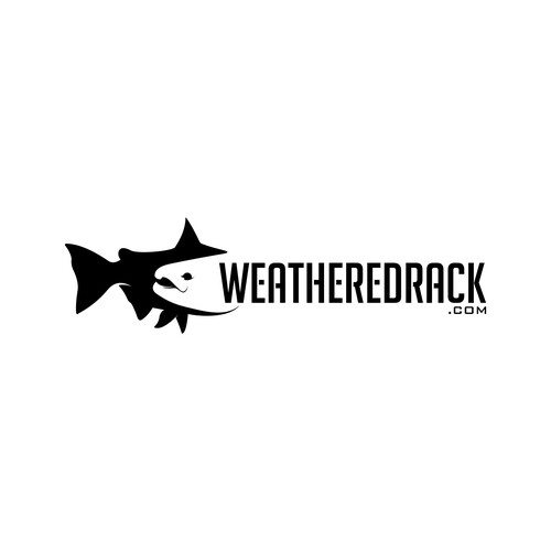 Logo For WeatheredRack.com kayak fishing